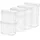 Emsa Optima Vorratsdosen Set transparent 16 x 23,8 x 9,9 cm 7-teilig 0,45 / 1,0 / 1,6 / 2,2 l