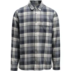 Lundhags Langarmhemd Järpen Plaid Flannel Shirt mit Brusttasche