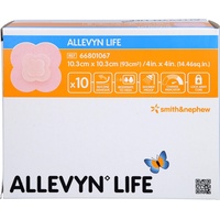 EurimPharm Arzneimittel GmbH ALLEVYN Life 10.3x10.3 cm Silikonschaumverband