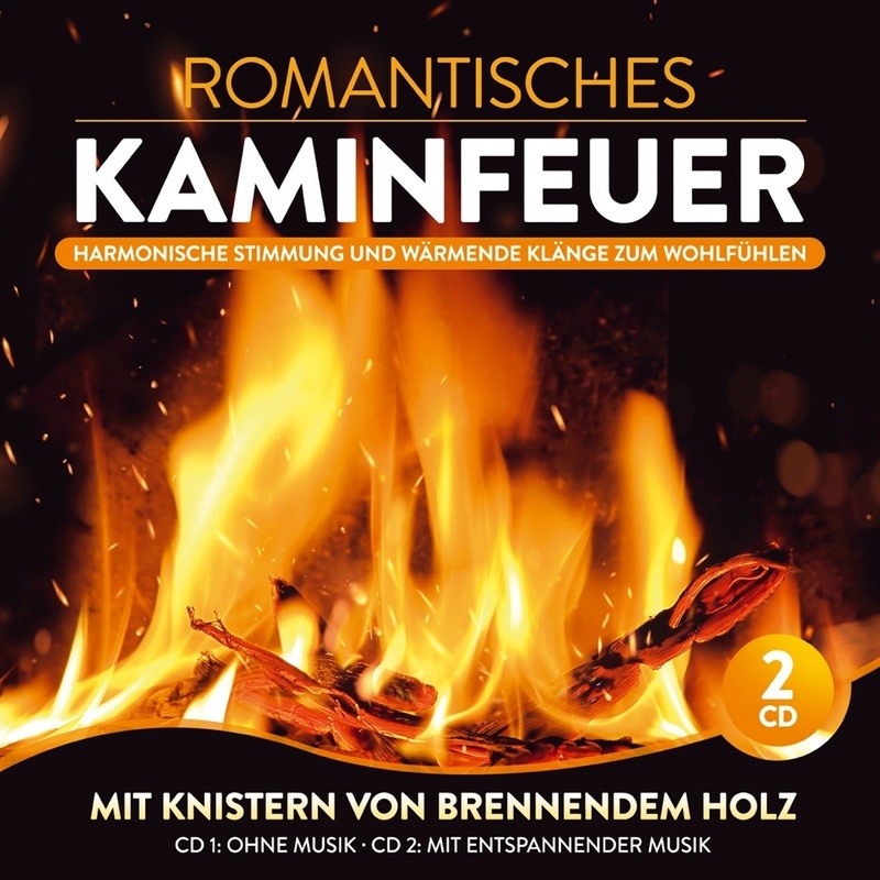 Romantisches Kaminfeuer-Harmonische Stimm - Kaminfeuer Lounge Club. (CD)