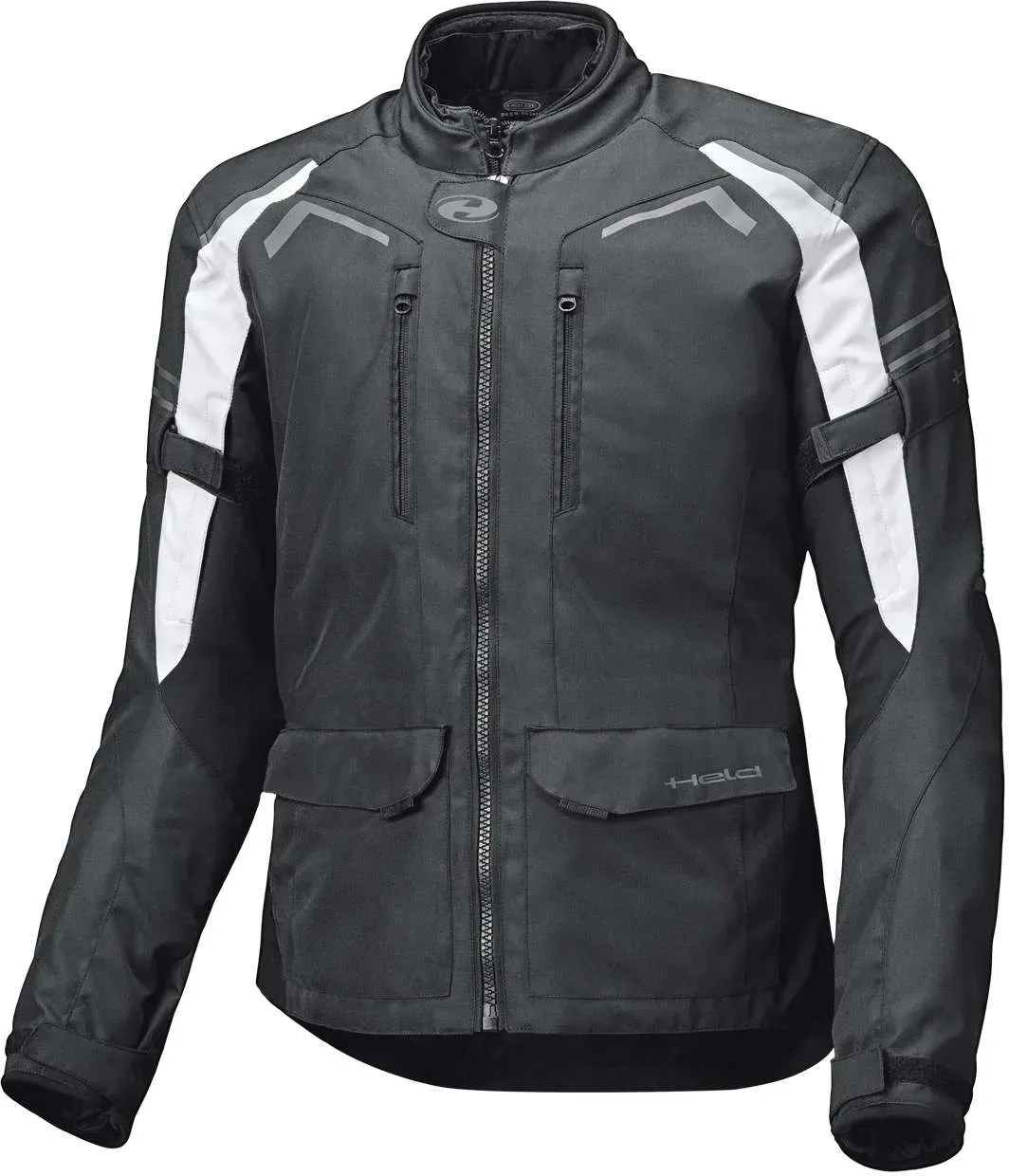 HELD Kane Tourenjacke mit herausnehmbarer Klimamembrane - schwarz-weiß - 4XL