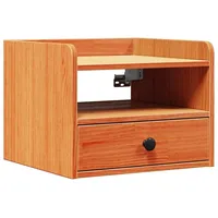 VidaXL Nachttisch Wachsbraun 38 x 36 x 29,5 cm