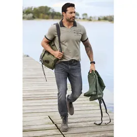 Jan Vanderstorm Poloshirt VOLKUR khaki- 68/70