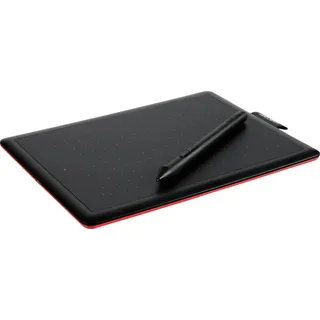 Wacom One by Small 2540 lpi, 152 x 95 mm USB Stift, Schwarz