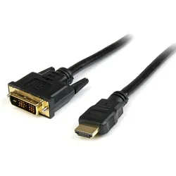 StarTech.com 6ft (1.8m) HDMI to DVI Cable, DVI-D to HDMI Display Cable (1920x120