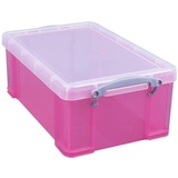 Really Useful Box Aufbewahrungsbox 9,0 l pink 39,5 x 25,5 x 15,5 cm