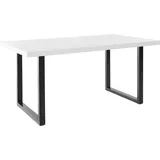 Paroli Esstisch »Manger«, Breite 180 cm, mit U-Gestell aus Metall in schwarz schwarz/weiß,