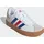 Vl Court 3.0 Shoes Kids Sneaker, FTWR White/Team royal Blue/Better scarlet), 22 EU