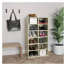 vidaXL Sonoma-Eiche 54 x 100,5 x 34 cm braun / braun