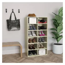 vidaXL Sonoma-Eiche 54 x 100,5 x 34 cm braun / braun