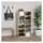 vidaXL Sonoma-Eiche 54 x 100,5 x 34 cm braun / braun