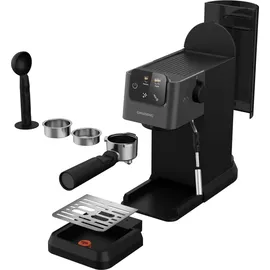 Grundig KSM 4330 schwarz mit Milchaufschäumer und abnehmbaren Wassertank