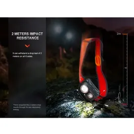 Fenix Light HL32R-T LED, Stirnlampe akkubetrieben FEHL32RT-Schwarz