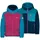 TROLLKIDS Sandvika Turnover Jacke Bright Berry/Dark Turquoise 140