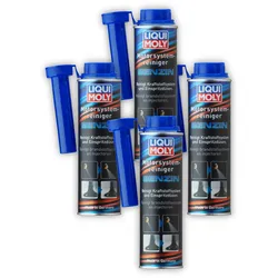 4x 300ml LIQUI MOLY 5129 Additiv Motorsystemreiniger Benzin Motor Zusatz
