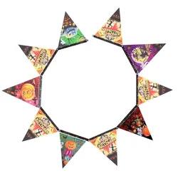Halloween Papier Girlande "Halloween" (215 x 25cm)