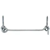 GAH Alberts Sturmhaken mit Öse Edelstahl zum Einschrauben Ø 4,2 mm x 120 mm