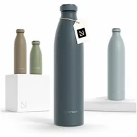 LARS NYSØM Edelstahl Trinkflasche 350ml, 500ml, 750ml, 1L, 1