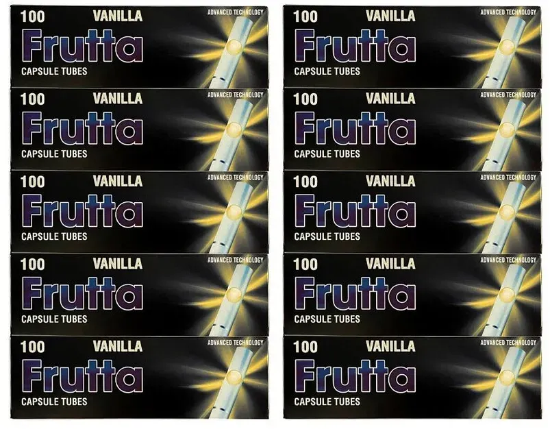 10x Frutta Hülsen Vanilla 100er
