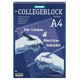 Toppoint Collegeblock 10x DIN A4 liniert