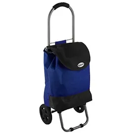 king collection King Home T1407004 Trolley Spesa, Bicolor, 32X25X88H