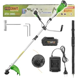 PROCRAFT ATA-20BS Akku Freischneider 20 V 420 mm inkl. 1 x 4,0 Ah Akku und Ladegerät
