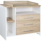 Schardt Eco Plus weiß/Halifax Eiche