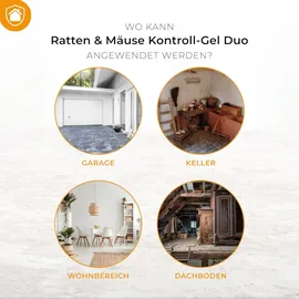 Protect Home Ratten & Mäuse Kontroll-Gel Duo 20 g