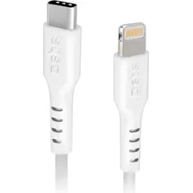 SBS TECABLELIGTC1W 1 m Weiß