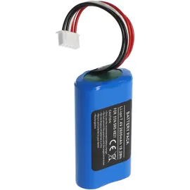 AccuCell Akku passend für Sony SRS-XB31, Li-ion, 7,4V, 2600mAh, 19,2Wh