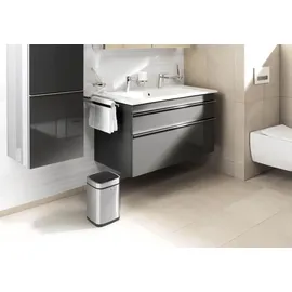 Durable Sensor Abfalleimer 6 l Silber