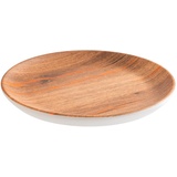 APS 85305 Teller -CRAZY WOOD- Ø 15 cm, Höhe 1,5 cm