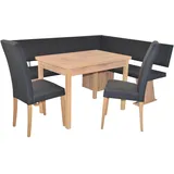 moebel-direkt-online möbel direkt online 4tlg. Eckbankgruppe Schenkelmaß 150x182 cm