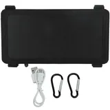 Tragbares 6w 5v Monokristallines Solarpanel Mit Usb-anschluss Zum Laden Von Handy Und Tablet Beim Camping