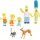 Jakks Pacific Disney The Simpsons Figurenset 6 cm (7er Pack)