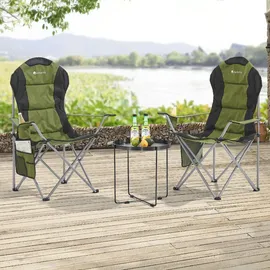 Juskys Campingstuhl Lido Grün