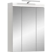 Xonox home Spiegelschrank SCOUT Weiß Hochglanz ca. 60x79x18 cm
