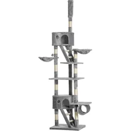 PawHut Katzenkratzbaum 240-260 cm silber