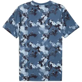 Puma Essentials Camo Tee blau M