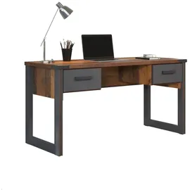 trendteam Büroschreibtisch Prime Alteiche / Grau