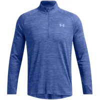 Under Armour Tech Textured 1/2-Zip Trainingsshirt Herren 432 - tech blue XL