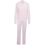 adidas Essentials 3 Stripes Trainingsanzug Clear Pink L