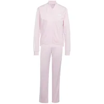 adidas Essentials 3 Stripes Trainingsanzug Clear Pink L
