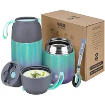 luxuskollektion Thermobehälter Regenbogenfarben 0,5 l