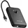 Swissten Swissten, Externer Akku 20000mAh Integrierte USB-C Lightning-Kabel LED-Anzeige, Schwarz