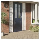 vidaXL Fensterfolie Matt Jalousien-Muster 90x500 cm PVC