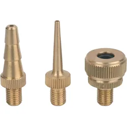Metabo Ventil bestehend aus Fahrradventil-Adapter, Ballfüllnadel, Adapter für Luftmatratze - 3 teili - 0901055769