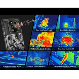 Ulefone RugOne Xever 7 Pro 12 GB RAM 512 GB Schwarz