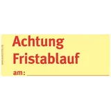 BIZSTIX 1301010153 Haftnotizen Achtung Fristablauf am" 75x35mm