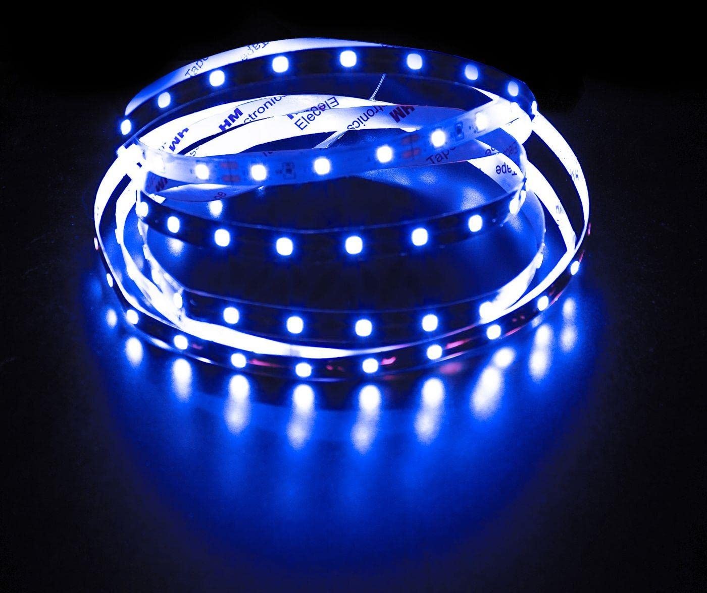 Lumonic LED Strip 5m Blau LED Leiste 12V IP20 300LEDs 60 LED/m SMD2835 I LED Streifen I LED Stripe 500cm, LED Band, LED Lichtband